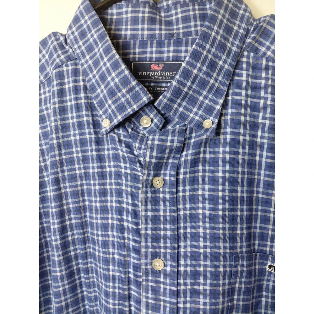 Vineyard Vines Performance Shirt Mens XXL Classic Fit‎ Tucker Shirt
